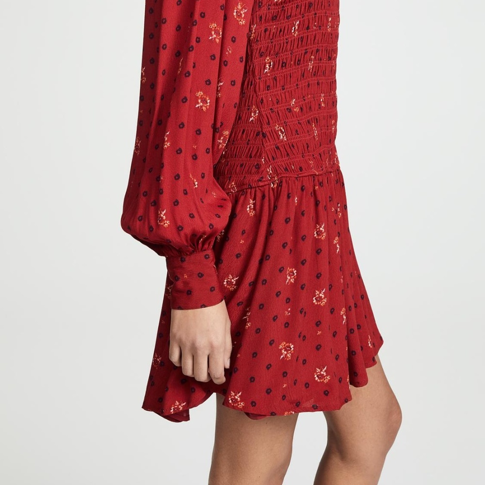 Free People Two Faces Print Mini Dress - Picture 3 of 7